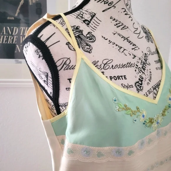 90s Vintage Spenser Jeremy Silk Party Dress NWT Deadstock - Picture 5 of 14